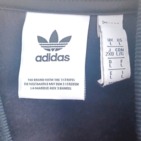 ADIDAS Classic Zip Up Sweater. - Picture 3 of 4